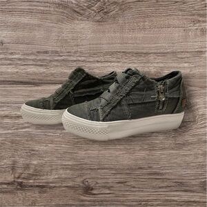 Blowfish Distressed Platform Sneakers